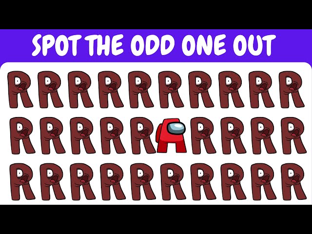 Alphabet Lore Quiz | Find The Odd One Out | Solve The Maze | Find Three Difference