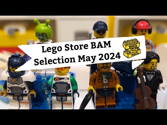 Lego Store Build a Minifigure Parts - May 2024 Edition