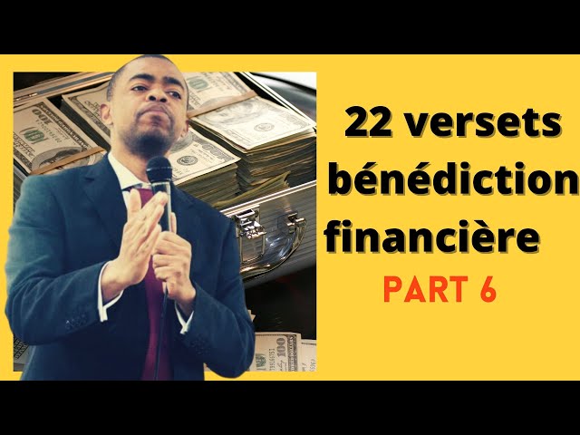 22 versets sur les finances /  Part 6