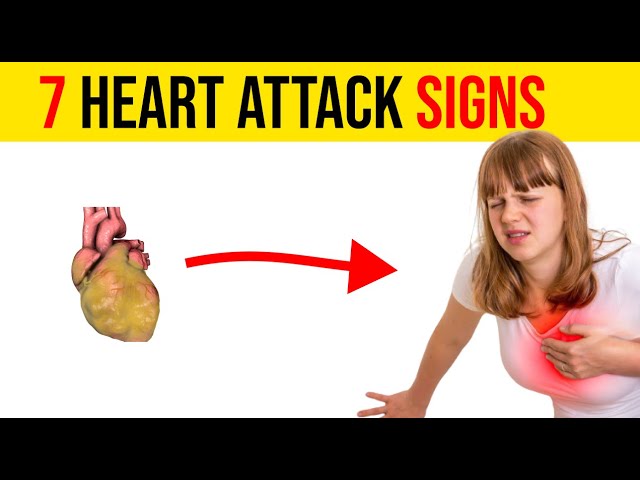7 Warning Signs Before A Heart Attack | Signs before heart attack or stroke | Fitness Food Recipes