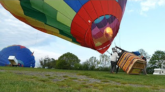 Hot Air Ballooning around Oswestry