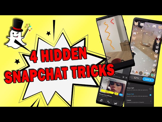 4 Hidden Snapchat Tricks You Probably Don't Know About