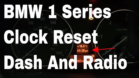How to reset the clock