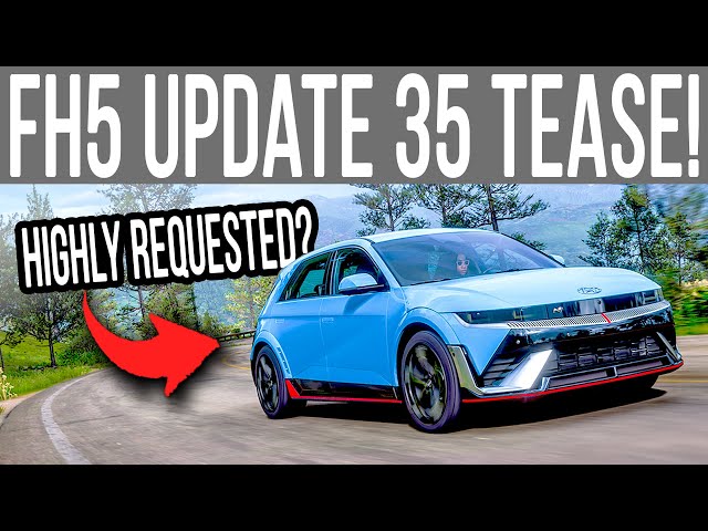 Forza Horizon 5 Update 35 TEASES A NEW CAR NOBODY EXPECTED!