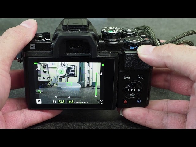 How to set back button focus on Olympus O-MD cameras.