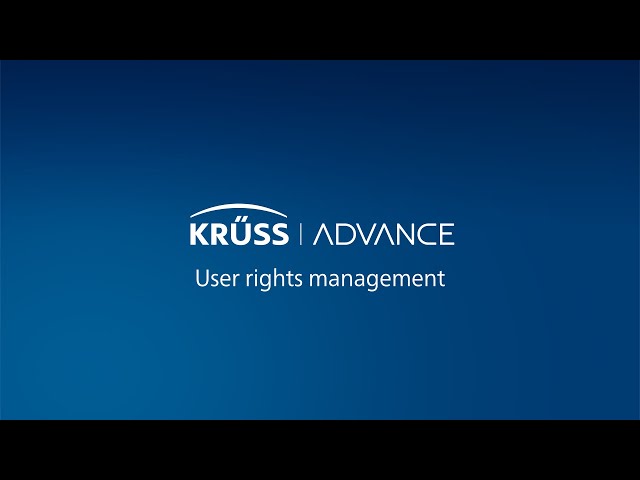 ADVANCE | User Rights Management