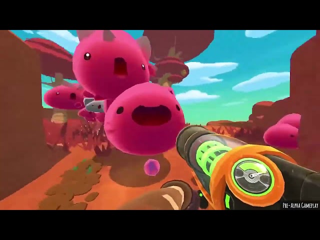 Slime Rancher Early Trailer - Only Known Gameplay Footage Of Lost Prototype!!!