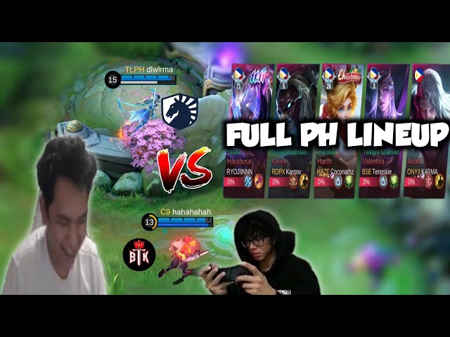 KARLTZY ON LING WITH BASIC MET PHILIPINO LINEUP. . .