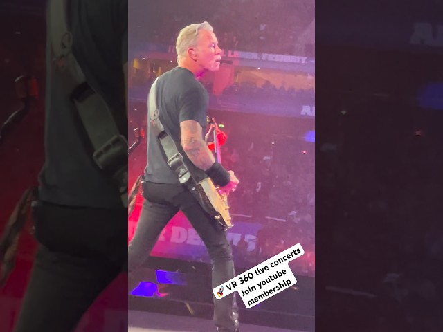 🎸👀 Front Row at Metallica’s M72 Tour! Intense Full Concert Capture  See the Legends Rock the Stage
