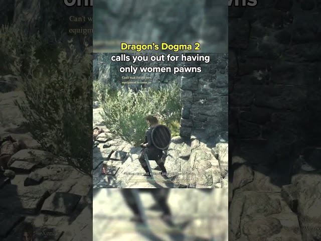 Dragon’s Dogma 2 calls you out for having only women pawns