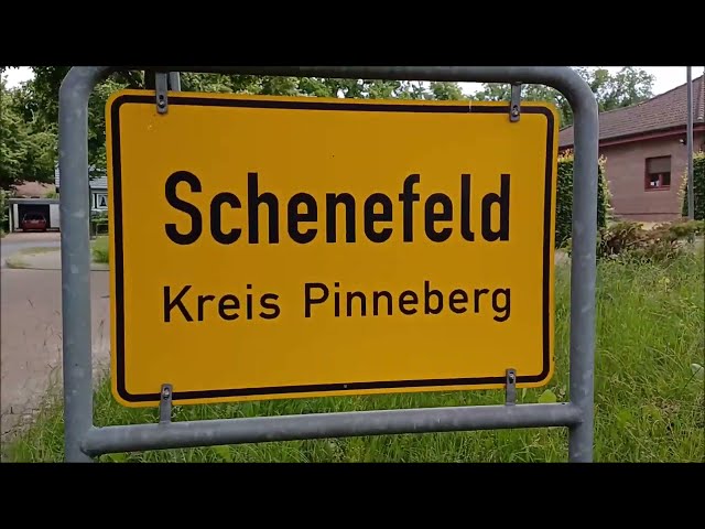 Spaziergang in Schenefeld im Kreis Pinneberg durch die Stadt und zum Düpenaupark