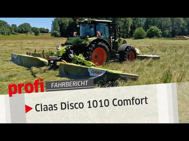 Claas-Heckmähwerk Disco 1010 Comfort | profi # Fahrbericht