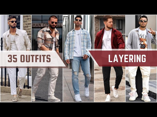 35 Layered Outfit Ideas for Fall 2023 | Men's Fashion