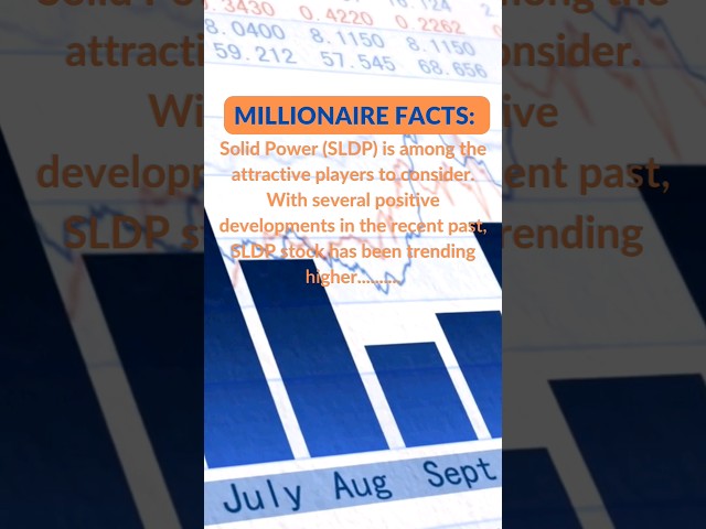 How do you become a millionaire in 2023? #Stocks #SolidPower #MillionaireFacts #Millions