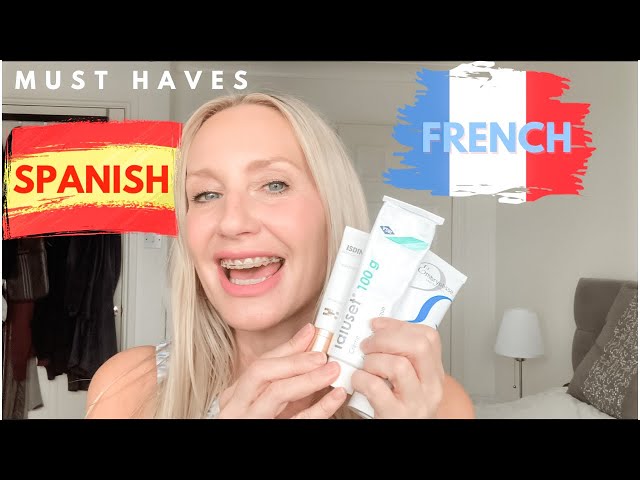 Must Have Top 3  French and Spanish Drugstore Skincare