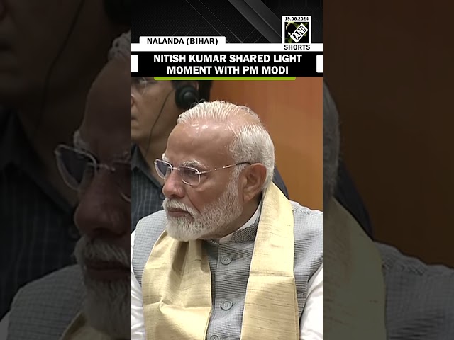 “Kuch Din Pahale Aapki Khabar Aayi Thi” Nitish Kumar shared light moment with PM Modi