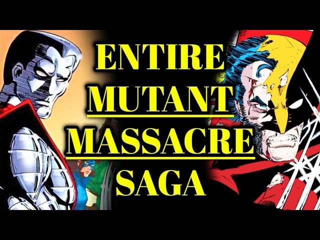 Entire Mutant Massacre Saga Explored - The Classic Darkest Event That Shaped X-Men Lore Forever