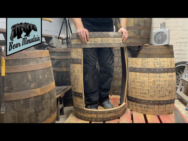 Whiskey Barrel Cabinet - Part One - Cutting the Doors