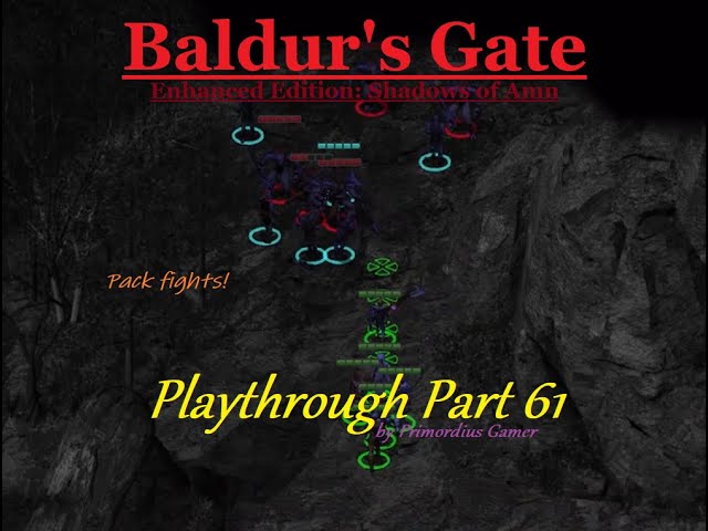 Baldur's Gate II: Enhanced Edition (2013) - Shadows of Amn (2000) Playthrough Part 61