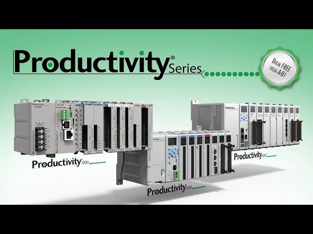 Productivity PLC Hardware : A PLC Control System For Everyone at AutomationDirect