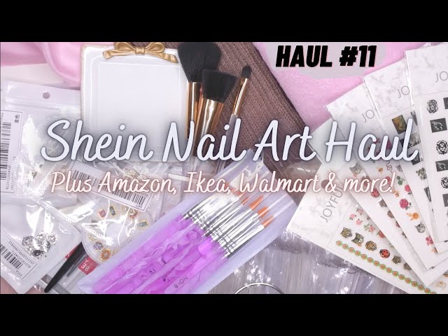 Shein Nail Supply Haul #11 + Amazon Finds, Ikea, Joann & Walmart | Cheap & Affordable Nail Supplies