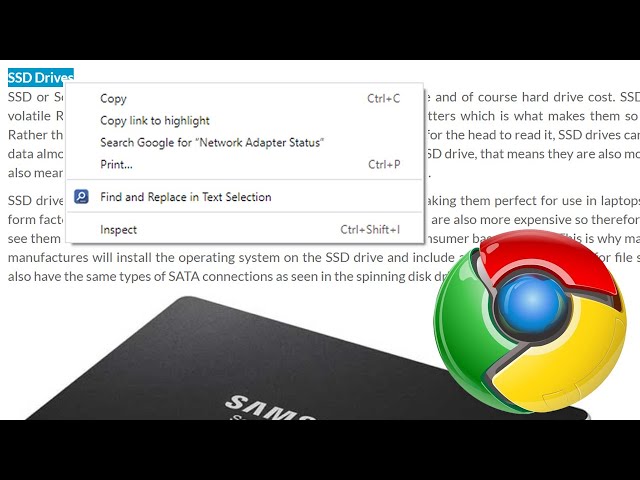 Create a Link to a Specific Part of a Webpage in Google Chrome