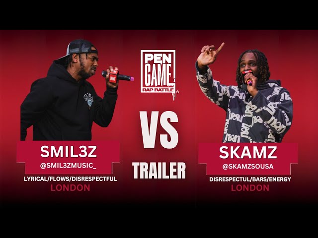 SMIL3Z vs SKAMZ Trailer | PenGame Rap Battle 2024
