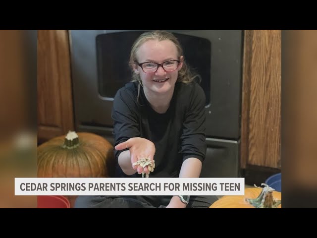 MISSING | Cedar Springs parents searching for teenage daughter, Penelope Wise