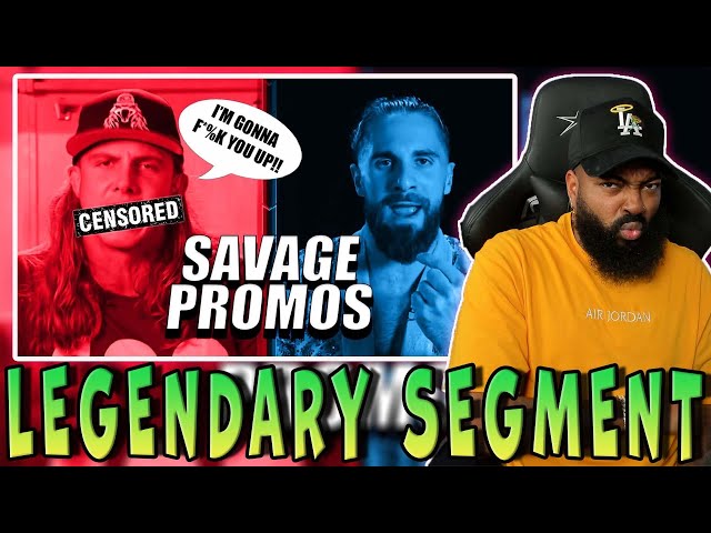 ROSS REACTS TO SAVAGE PROMOS IN MODERN WWE FEUDS (RE-UPLOAD)