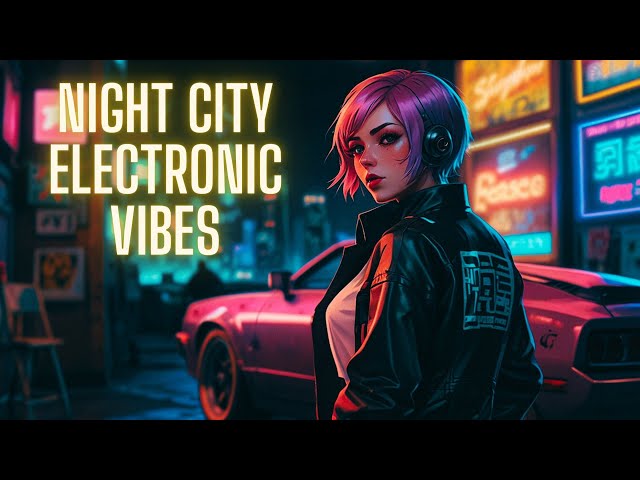 Best Megamix Cyberpunk Electronic Music | Night City Dystopian Futuristic EDM Ambience