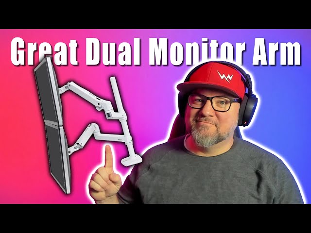 Why I got a Dual Monitor Stacking Arm from Ergotron | #UGC