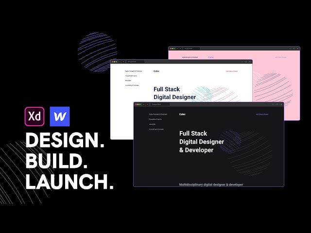 Designing a Website in Adobe XD - Design. Build. Launch. Episode 3