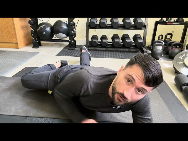 How to foam roll and stretch inner thigh muscles