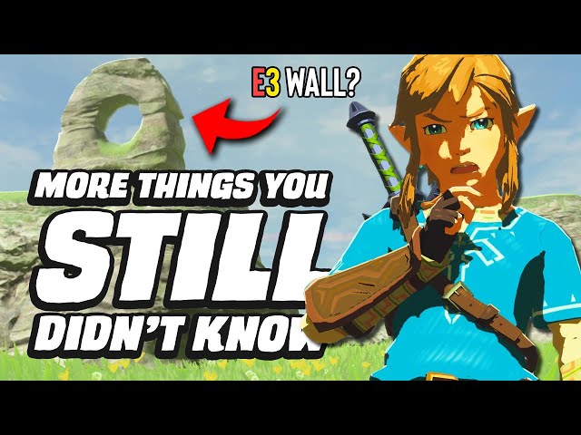 30 MORE Things You STILL Didn't Know In Zelda Breath Of The Wild