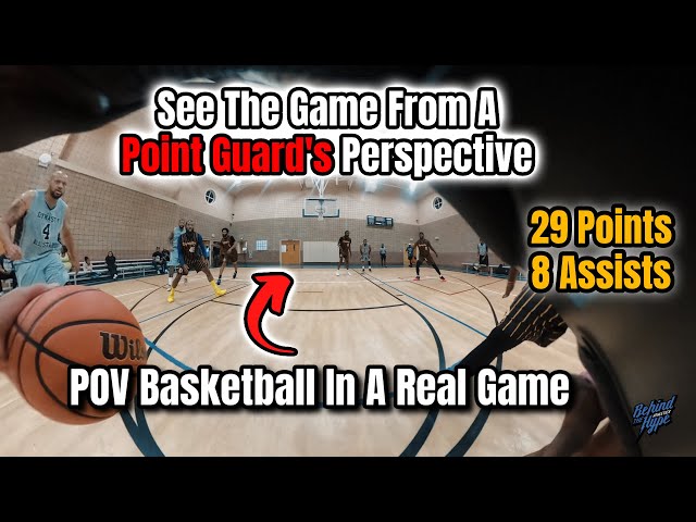 POV Basketball In A REAL Game!