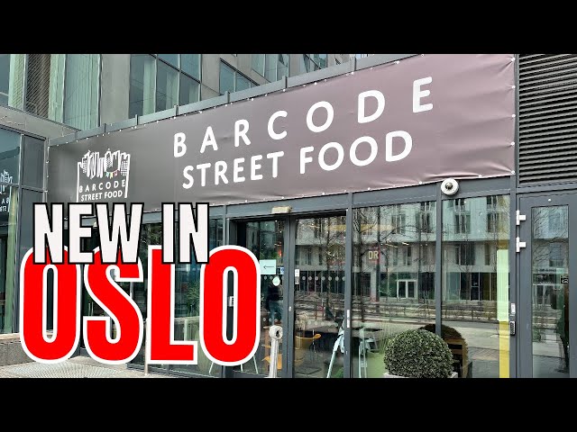 Barcode Street Food | New & Trendy Street Food in Oslo Norway 🇳🇴