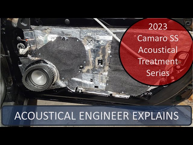 Acoustical Engineer Explains - Making Cars Quiet - Episode 3 - 2023 SS Camaro