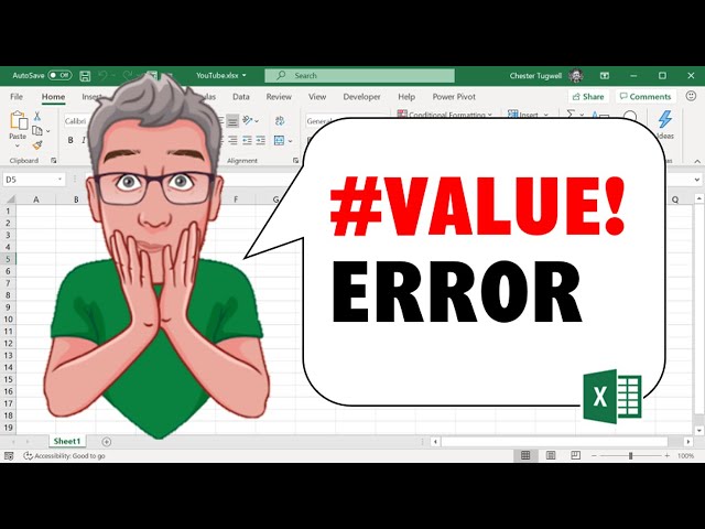 Excel's #Value! Error