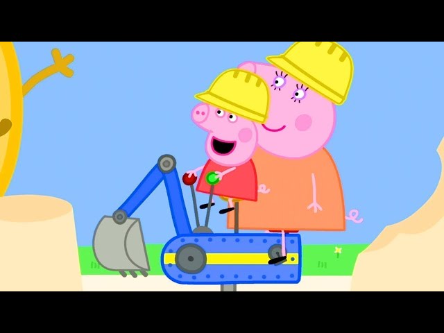 Peppas toller Tag im Baggerland 🔴 Cartoons für Kinder | Peppa Wutz Neue Folgen