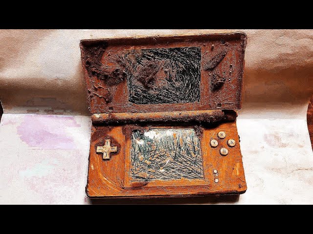 Restoration old broken Nintendo 3DS | Nintendo Gameboy Console Restore and Repair
