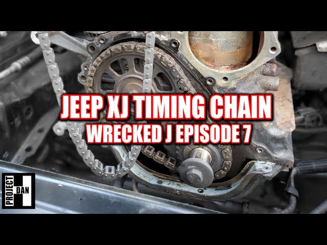 2001 JEEP CHEROKEE XJ TIMING CHAIN REPLACEMENT - WRECKED J the RESURRECTED XJ