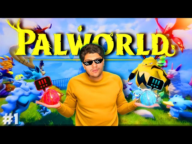 FIRST TIME IN PALWORLD GONE WRONG !! | PALWORLD #1