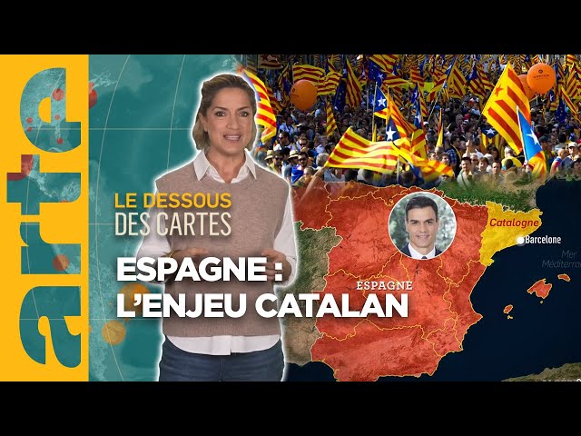 Crise politique en Espagne : l’enjeu catalan | Le dessous des cartes - L'essentiel | ARTE