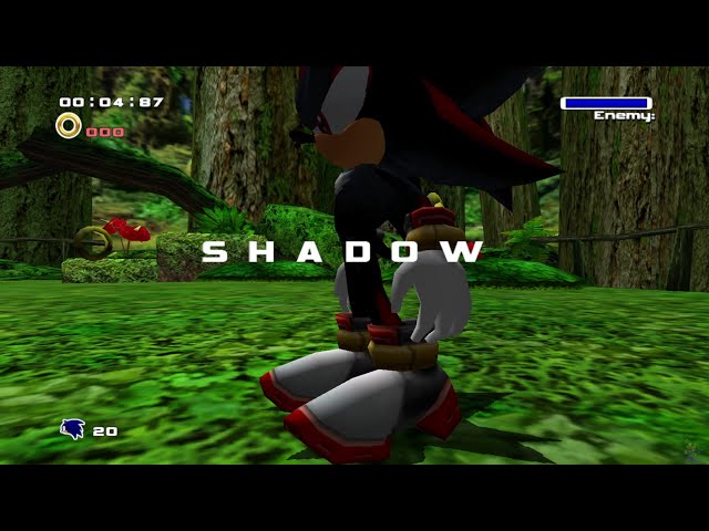 Sonic Adventure 2 Hero Side 05- Shadow Boss Fight, Green Forest