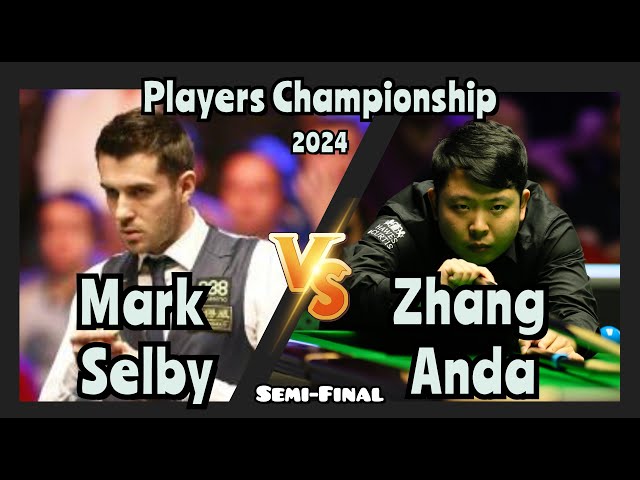 Mark Selby vs Zhang Anda - Players Championship Snooker 2024 - Semi-Final Live (Full Match)