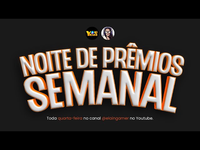 Noite de Prêmios: LIVE SEMANAL! | Ganhe mensalidades gratuitas para assistir filmes e séries. 19/06