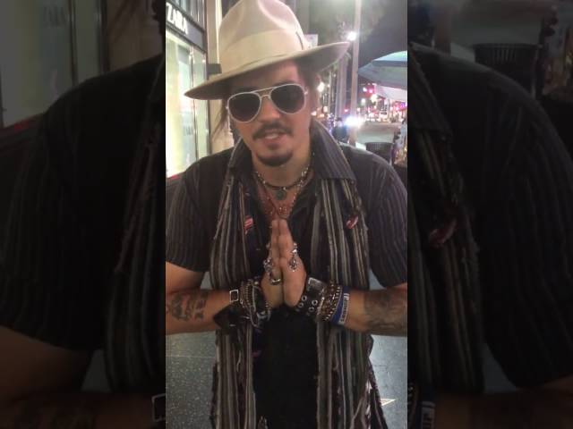 Johnny Depp Lookalike by Tribute Productions Talent