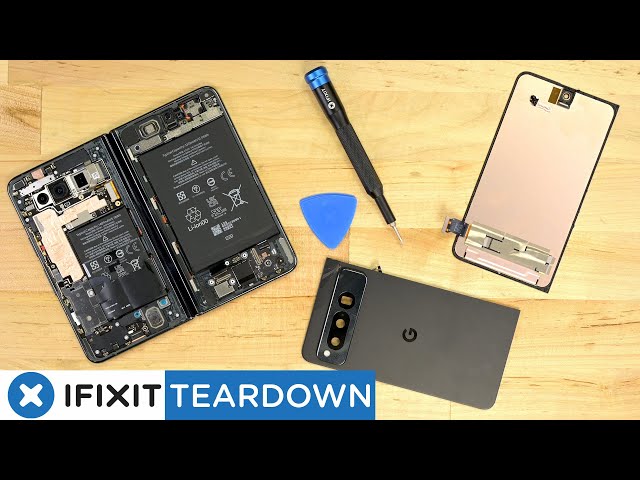 Google Pixel Fold Teardown: Inside Google’s First Foldable Phone