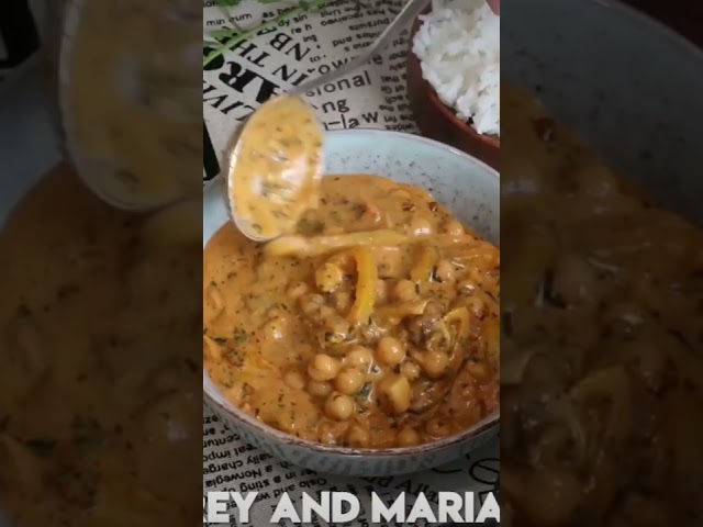 Easy Coconut Chickpea Stew | Full Video Tutorial In The Comment👇