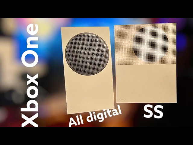 Xbox One S all digital vs Xbox Series S